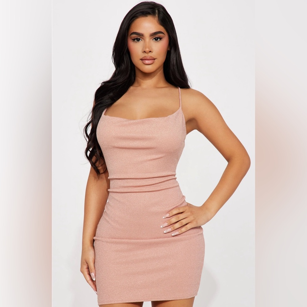 Glitter Mini Dress